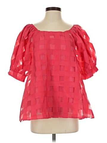 Umgee Short Sleeve Blouse (view 1)