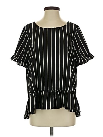 Umgee Short Sleeve Blouse (view 1)