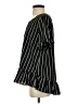 Umgee Stripes Black Short Sleeve Blouse Size S - photo 5