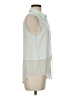 BCBGeneration Ivory Sleeveless Button-Down Shirt Size M (estimated) - photo 4