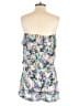 Karina Grimaldi 100% Silk Floral Blue Romper Size M - photo 2