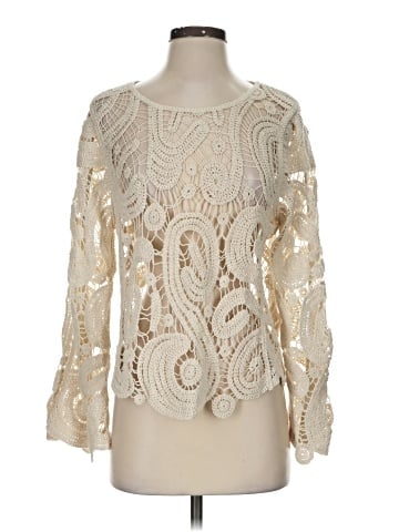 Solitaire Long Sleeve Blouse (view 1)