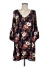 Lulus 100% Polyester Floral Blue Casual Dress Size M - photo 1