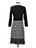 Studio One Houndstooth Black Casual Dress Size L (petite) - photo 2