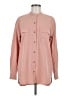PrAna Solid Pink Long Sleeve Blouse Size M - photo 1