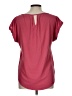 Pink Rose Pink Short Sleeve Top Size L - photo 2
