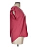 Pink Rose Pink Short Sleeve Top Size L - photo 4