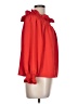 Tuckernuck 100% Polyester Red Long Sleeve Blouse Size L - photo 4