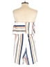 Ecowish Stripes Ivory Orange Romper Size M - photo 2