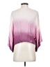 YFB 100% Rayon Purple 3/4 Sleeve Blouse Size XS - photo 2