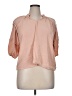 Maurices Pink 3/4 Sleeve Button-Down Shirt Size XL - photo 1
