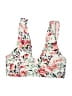 Mossimo Floral Ivory Swimsuit Top Size M - photo 1