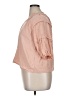 Maurices Pink 3/4 Sleeve Button-Down Shirt Size XL - photo 5