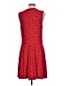 Leifnotes Print Red Casual Dress Size L - photo 2