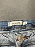 rue21 Hearts Blue Denim Shorts Size 5 - photo 3