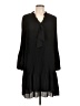 DKNY 100% Polyester Black Casual Dress Size 10 - photo 1
