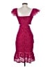 Express Pink Burgundy Cocktail Dress Size XS - photo 2