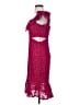 Express Pink Burgundy Cocktail Dress Size XS - photo 5