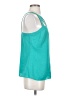 Banana Republic 100% Polyester Teal Sleeveless Top Size 4 - photo 4