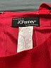 JCPenney 100% Polyester Red Casual Dress Size 8 (petite) - photo 4