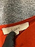 Ann Taylor LOFT 100% Polyester Orange Long Sleeve Blouse Size XS - photo 7