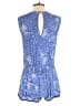 Poupette St. Barth 100% Viscose Paisley Blue Romper Size M - photo 2