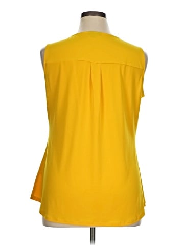 Roz & Ali Sleeveless Blouse (view 2)