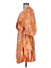 Acler 100% Polyester Orange Cocktail Dress Size 8 - photo 5