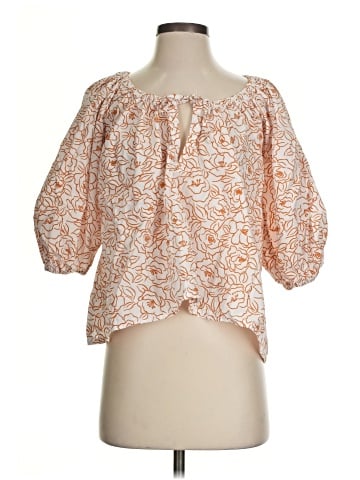 Faithfull the Brand 3/4 Sleeve Blouse (view 1)