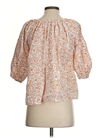 Faithfull the Brand 3/4 Sleeve Blouse (view 2)