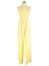 Dokotoo 100% Polyester Solid Yellow Jumpsuit Size M - photo 1
