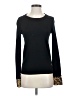 J.Crew 100% Merino Wool Animal Print Black Wool Pullover Sweater Size S - photo 1