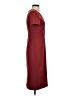 De Collection Solid Burgundy Casual Dress Size XS - photo 4