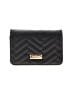 Bebe 100% Polyester Chevron-herringbone Black Crossbody Bag One size - photo 1