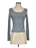 A&M Gray Long Sleeve Top Size S - photo 1