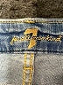 7 For All Mankind Hearts Blue Jeans Size 25 waist - photo 7