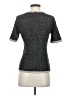 CAbi Silver Short Sleeve Top Size S - photo 2