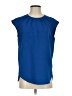 J.Crew Blue Sleeveless Blouse Size 2 - photo 1