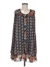 Papillon 100% Polyester Paisley Blue Casual Dress Size M - photo 1