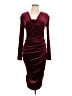 Shein Burgundy Cocktail Dress Size L - photo 1