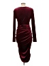 Shein Burgundy Cocktail Dress Size L - photo 2