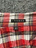 Theory Plaid Red Long Sleeve Button-Down Shirt Size M - photo 7