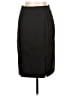Jacqui-E Solid Black Formal Skirt Size 12 - photo 1