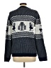 Yidarton Print Blue Pullover Sweater Size L - photo 2