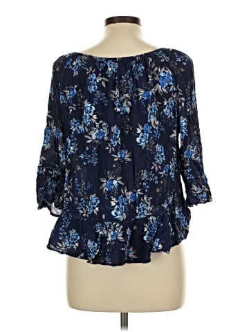 Democracy 3/4 Sleeve Blouse (view 2)