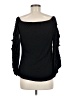 Sky Black 3/4 Sleeve Blouse Size M - photo 2