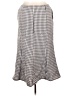 Shein 100% Polyester Checkered-gingham Gray Casual Skirt Size L - photo 2