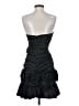 BCBGMAXAZRIA Black Cocktail Dress Size 4 - photo 2