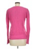 Faded Glory 100% Organic Cotton Pink Pullover Sweater Size M - photo 2