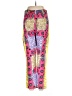 Assorted Brands Print Pink Casual Pants Size M - photo 2